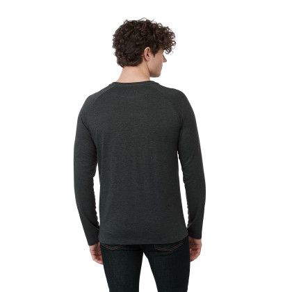 Back of Men's TreeBlend Classic Longsleeve Henley