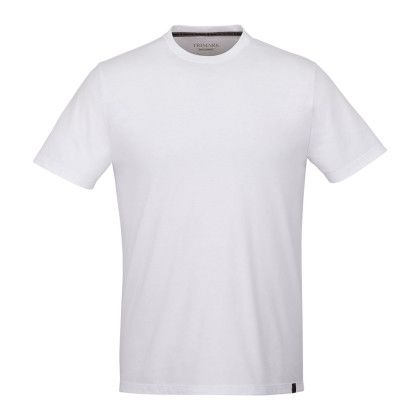 White Men's Custom SOMOTO Recycled Eco Short Sleeve Tee