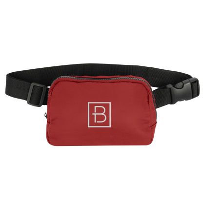 Red Custom Anywhere Belt Bag