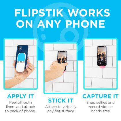 Uses for FlipStik 3.0 Hands-Free Sticky Phone Stand