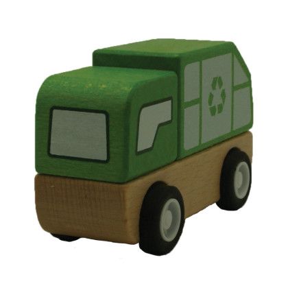 Promotional Wooden Recycling Truck | Custom Toy Giveaways