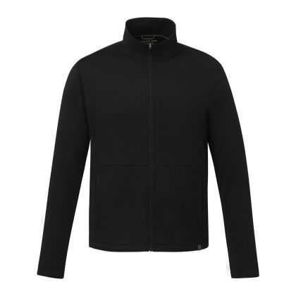 Black Promo Men's Merritt Eco Knit Full Zip Jacket