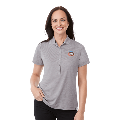 Logo Women's Dege Eco Short Sleeve Polo Shirt | Custom Golf Shirts