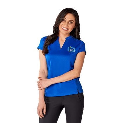 Custom Women's Piedmont Short Sleeve Polo Shirt | Logo Golf Shirts