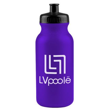 Violet 20 oz BPA Free Color Sports Bottle | Cheap Promotional Sports Bottles | Wholesale Bike Bottles