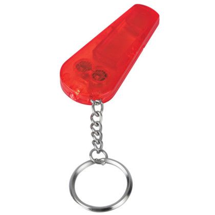 Whistle Light Key Chain Ruby