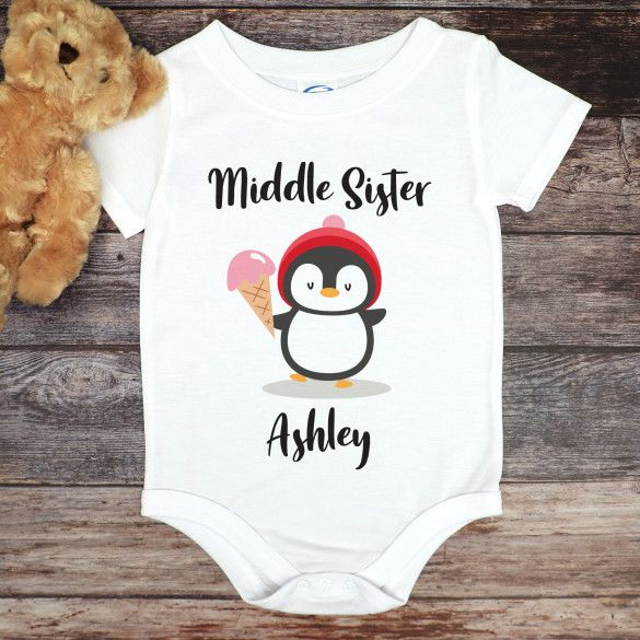 Christmas Present for Child | Custom Snap-Bottom Bodysuit