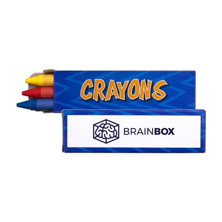 Custom 3 Pack Crayons with Logo