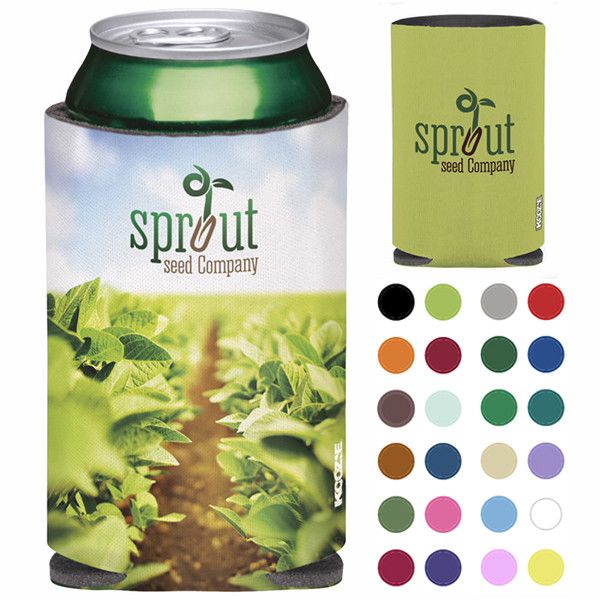 Insulated Can Cooler - 1-color imprint - Concept Design Studios, Bozeman  Montana