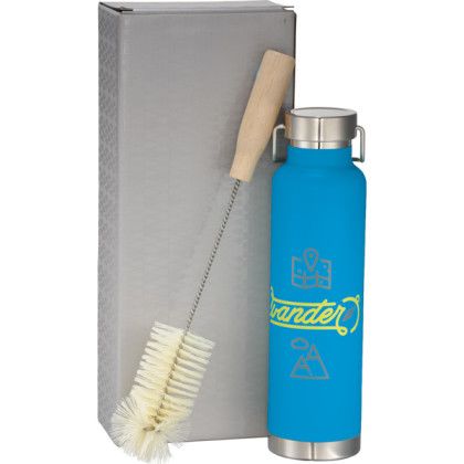 Process Blue Thor Copper Vacuum Bottle Set | Personalized Water Bottles with Cleaning Brushes | Custom Eco-Friendly Sport Bottle Process Blue Thor Copper Vacuum Bottle Set | Personalized Water Bottles with Cleaning Brushes | Custom Eco-Friendly Sport Bottle