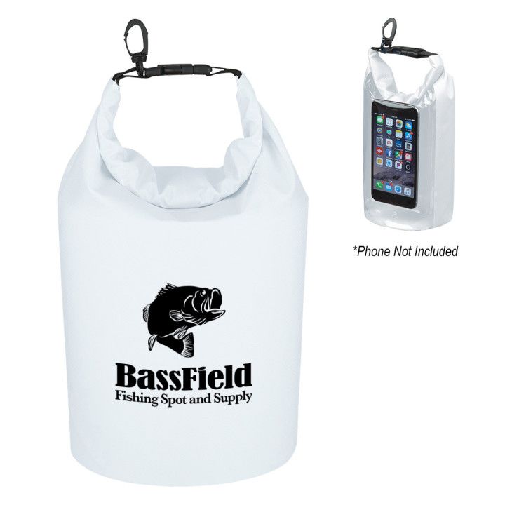 Waterproof Dry Bag with Window and Logo | Custom Imprinted Dry Bags