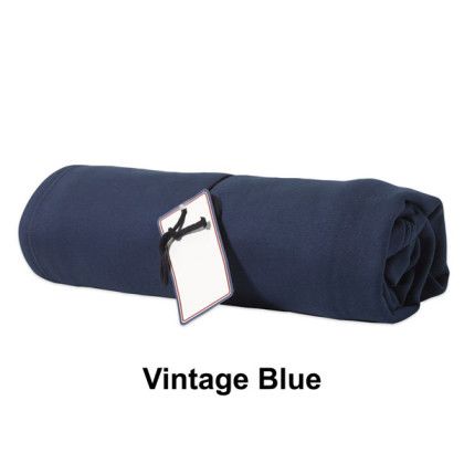 Pro-Weave Sweatshirt Blanket Throw - Vintage Blue