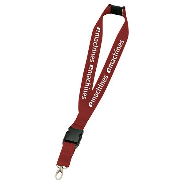 Custom Imprinted 1.5 Inch Ribbon Lanyards with Clip