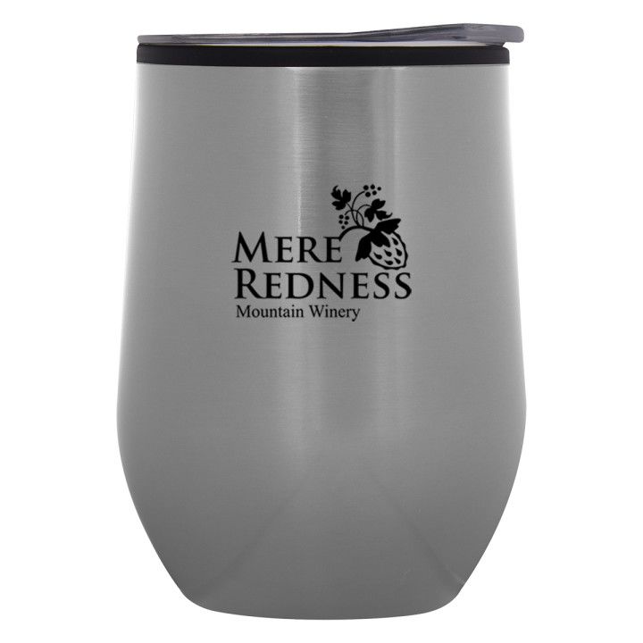 Napa 12oz Insulated Wine Tumbler with Lid - Customizable