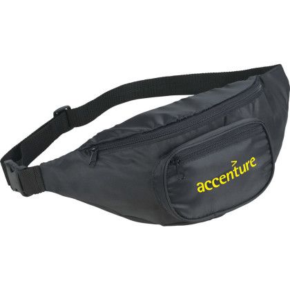 Promo Hipster Deluxe Fanny Pack Black