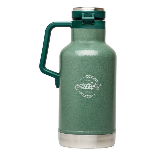 Stanley 24 Oz/ 7L Stainless Vacuum Bottle Canteen Thermos, Green