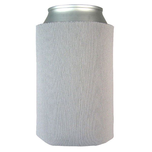 Custom Neoprene Foam Beer Can Party Koozie - Grey