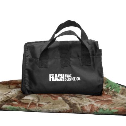 Customized Fleece and Nylon Picnic Blanket - Camouflage