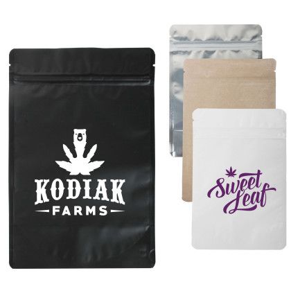 Smell Proof Bag 1/2 oz with Logo Imprint