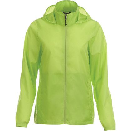 Promotional Women's Darien Packable Lightweight Jacket Hi-Liter Green