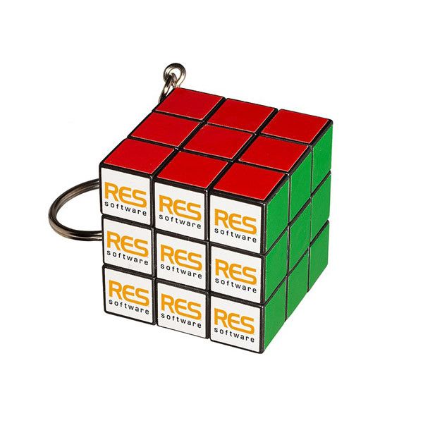 Promotional Rubik's Cube Keychain  Promotional Rubik's Cube Keychains