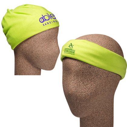 Yowie Express Multi-Functional Rally Wear | Logo Imprinted Headbands - Lime