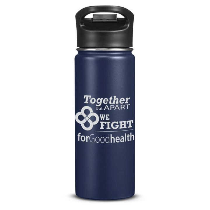 18 oz. Double-Wall Stainless Steel Water Bottle