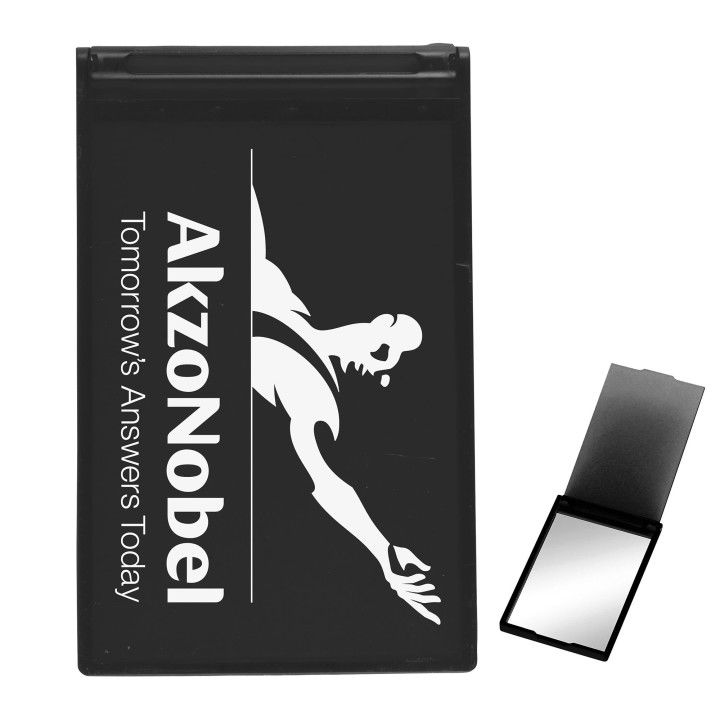 Personalized Rectangular Compact Mirror | Branded Locker Mirrors
