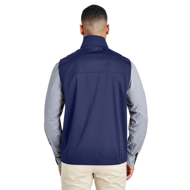Customized Core 365 Men's Quarter Zip Vest Printed Outerwear