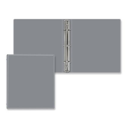 Small Promotional Binders with Logos - Gray