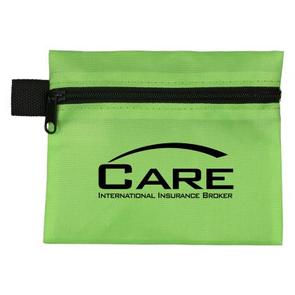 Printed Back to Work Protection Kit Pouch - Lime Printed Back to Work Protection Kit Pouch - Lime