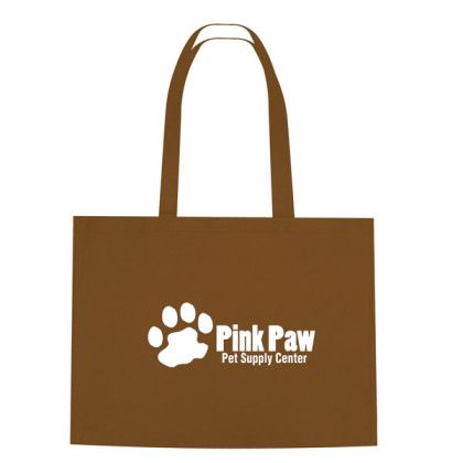 Custom Printed Shopping Bags Brown