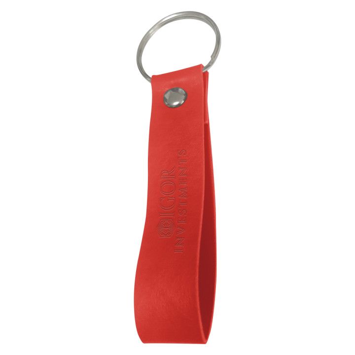 Customized Leatherette Key Ring | Promotional Key Chains