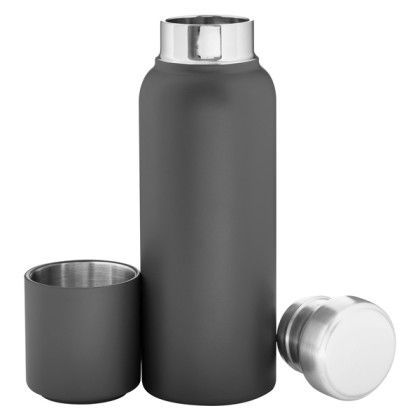 Imprinted H2Go Lodge 16.9 oz Thermal Bottle - Lids