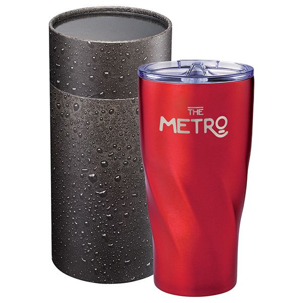 THE METRO - Vacuum Insulated Stainless Steel Tumbler - 16 oz