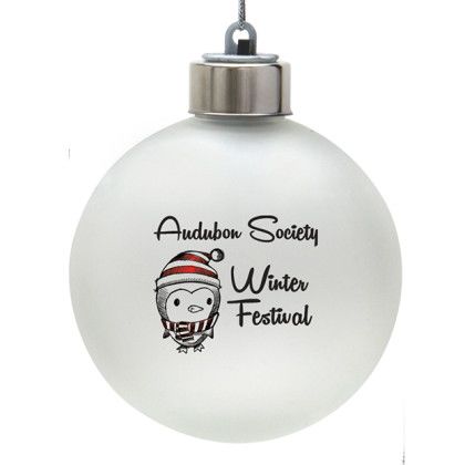 Promo Light-Up Shatter Resistant Ornament Frosted