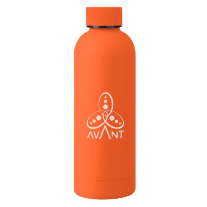 Orange Printed Logo 17 oz Blair Stainless Steel Bottle Orange Printed Logo 17 oz Blair Stainless Steel Bottle