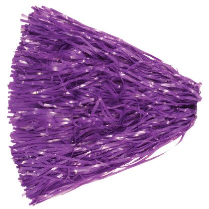 Light Purple Mascot Handle Pom - 500 Streamers Light Purple Mascot Handle Pom - 500 Streamers