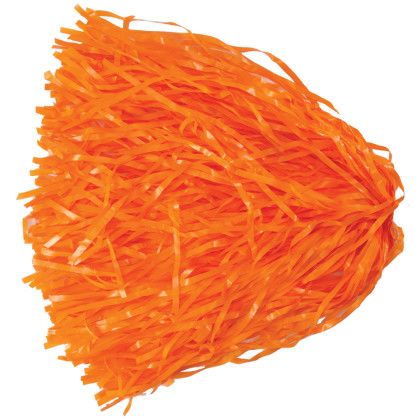 Tennessee Orange Custom Solid Handle Pom Poms -750 Count Tennessee Orange Custom Solid Handle Pom Poms -750 Count