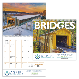 Premium Appointment Calendar- Bridges