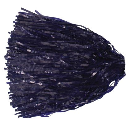 Dark Purple Promo Long Handle Pom Poms - Standard Colors Dark Purple Promo Long Handle Pom Poms - Standard Colors