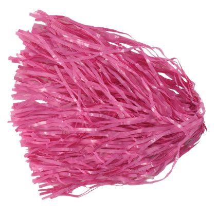 Awareness Pink Cheerstar Handle Promo Pom - 1,750 Streamers