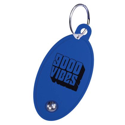 Promotional Halcyon Roll It Fidget  Key Tag - Blue