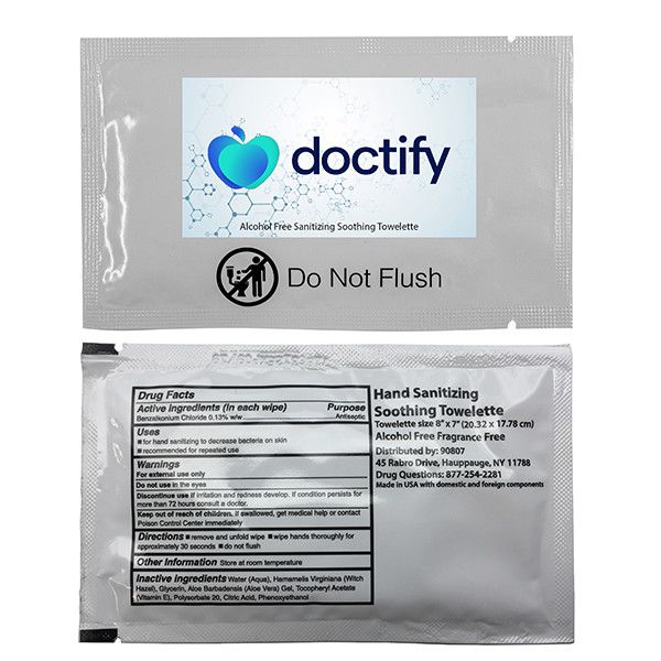 Custom Antibacterial Wipes Individual Antibacterial Wipe Packets