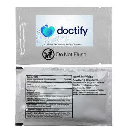 Individual Antibacterial Wipe Packets with Logos | Custom Antibacterial Wipes