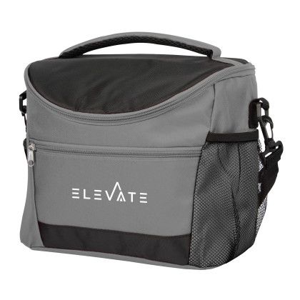 Gray with Black Promotional Fresh Fare Lunch Cooler