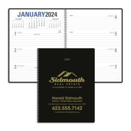 Imprinted Spiral Bound Weekly Planner | Promotional Planners