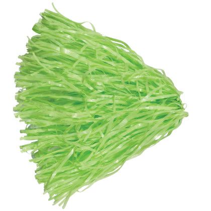 Neon Green Custom Ring Tab Pom Poms- 750 Count