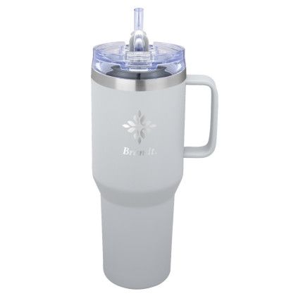 Printed Urban Peak Apex Ridge Travel Mug - Gray