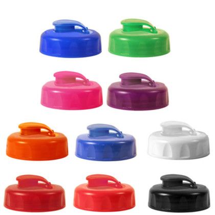 Custom Recycled PET Bottle Flip Top Cap  - Lid Colors